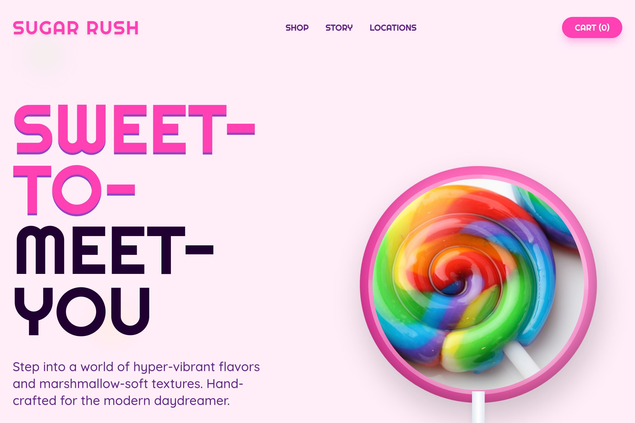 Sugar Rush Delights | Boutique Candy Menu