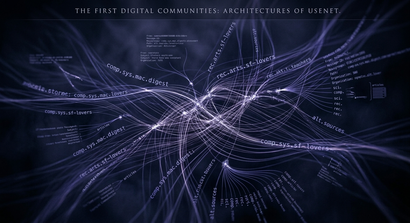 Usenet conceptual visualization