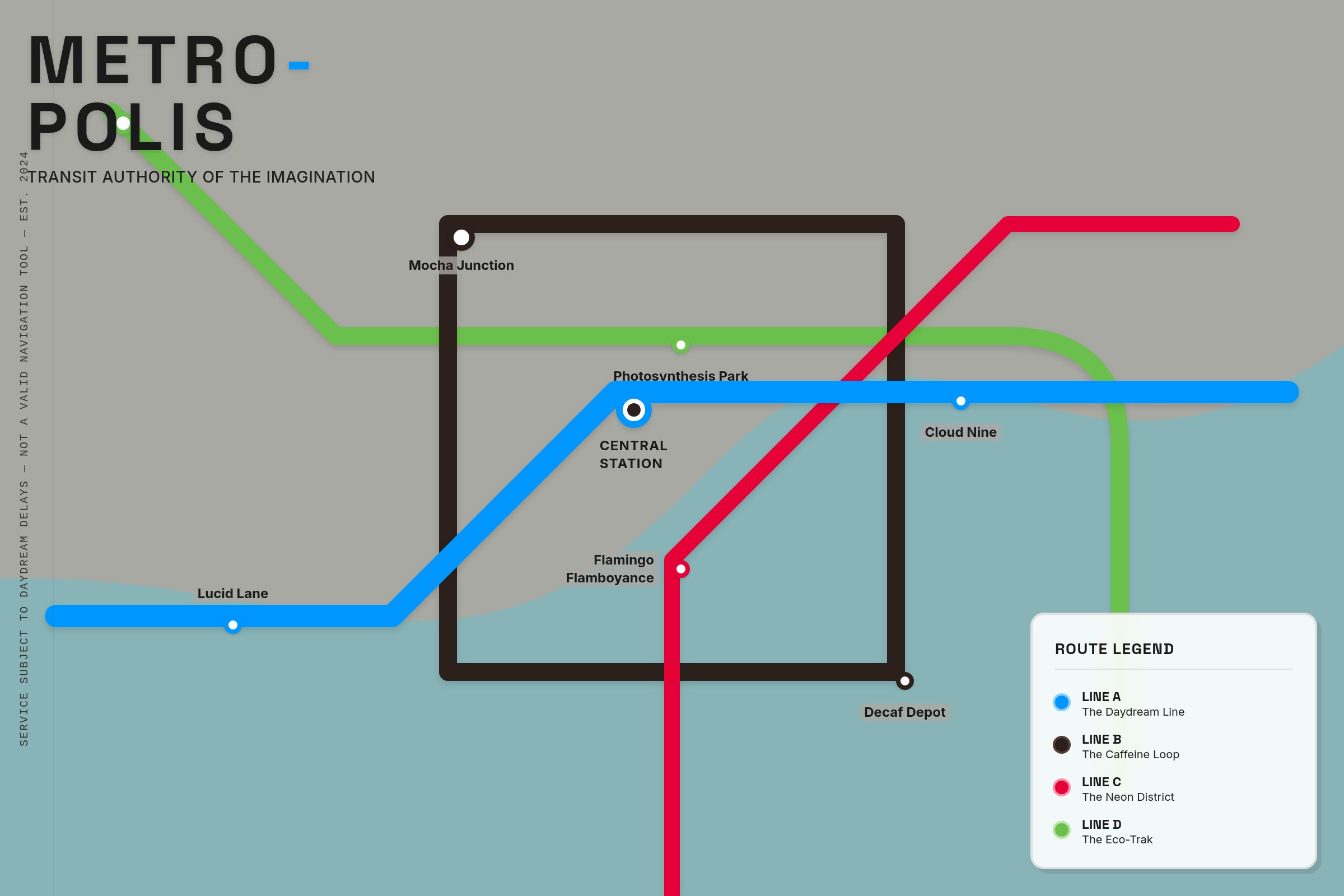 METRO-POLIS Transite Authority of the Imagination