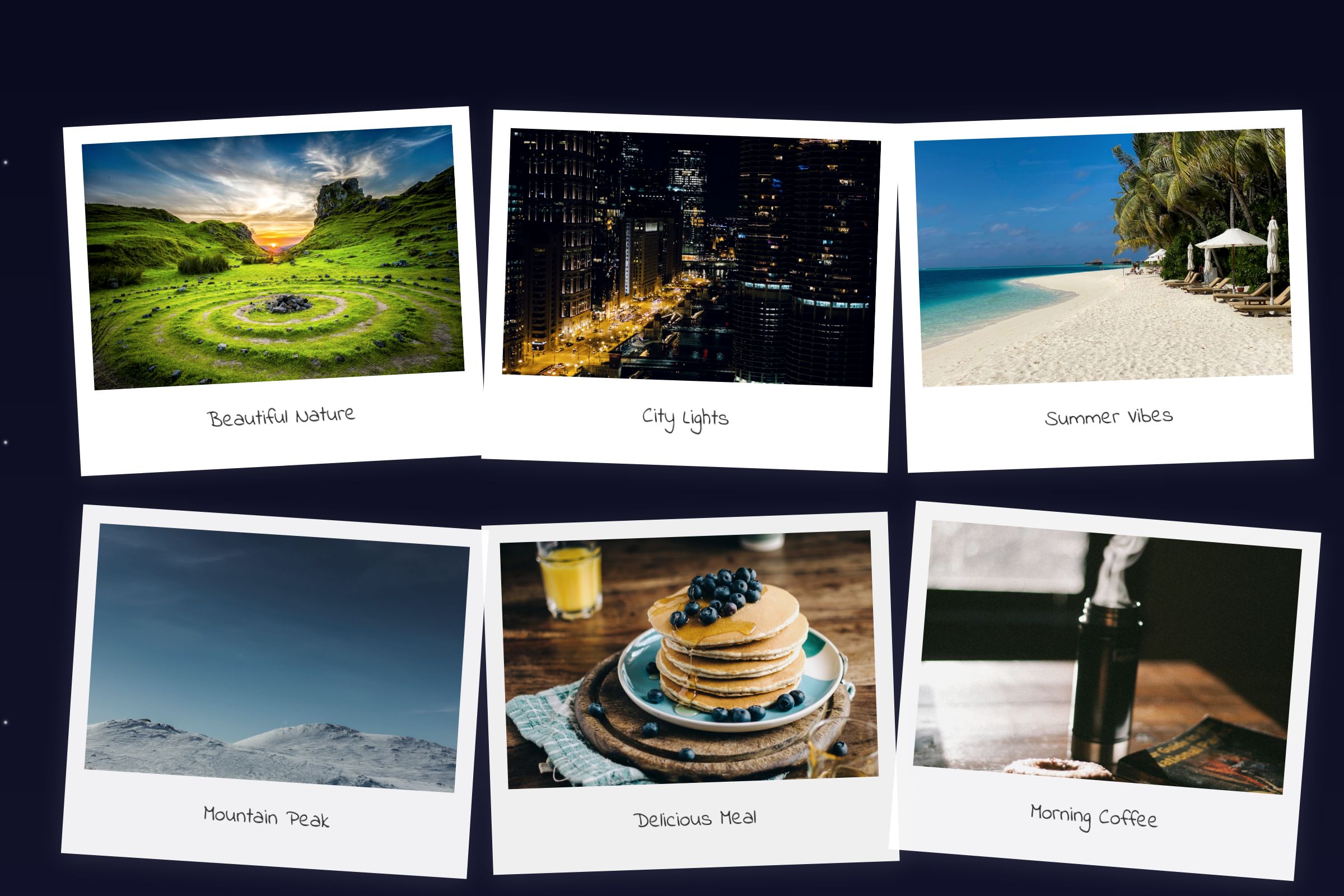 Polaroid Photo Gallery