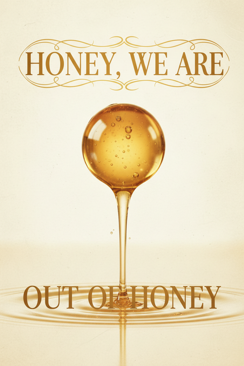 Honey, we are out of honey