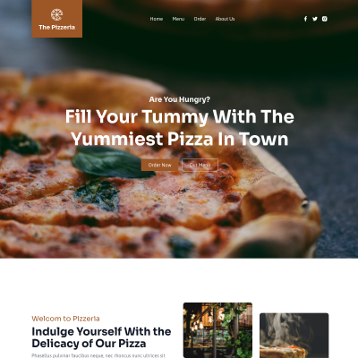 Yummy Pizza - DOW11 - Tailwind CSS