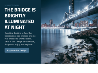 The Bright Bridge - DOW1 - Tailwind CSS