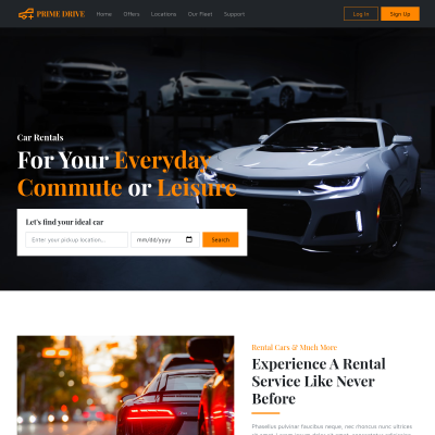 PrimeDrive - DOW12 - Bootstrap 5