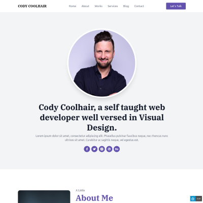 Cody Coolhair - Tailwind CSS